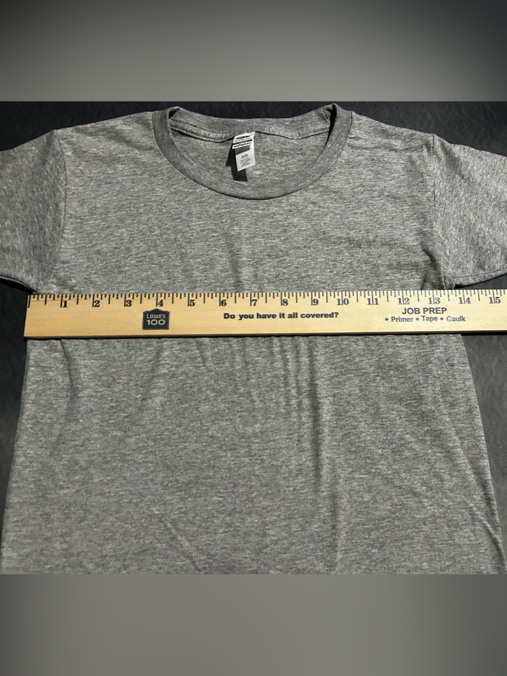 Fruit of the Loom Kids Gray Short Sleeve Crewneck Tee - Picture 3 of 5